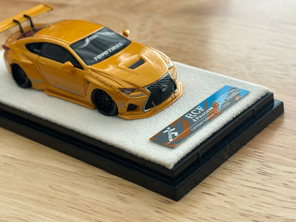 Lexus RC-F Pandem in Yellow by YM Model | 1/64 Scale – heaterscarclub Lexus RC-F Pandem in Yellow by YM Model | 1/64 Scale – heaterscarclub